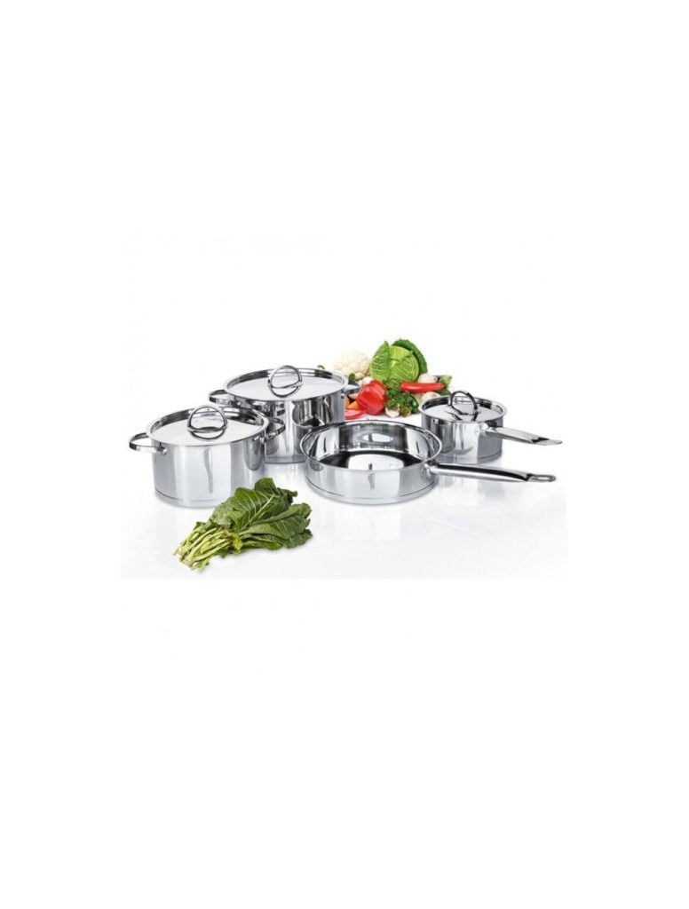 Delica Stainless Steel Cookware Set 7pc Adams